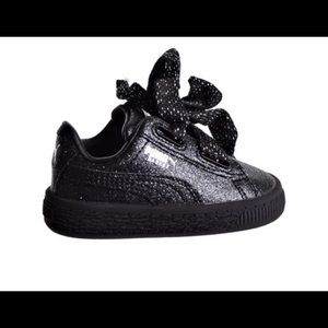 Puma Basket Heart Glamour Toddler's Shoes